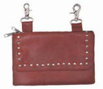Ladies Clip on Bag with shoulder strap in Lambskin Leather