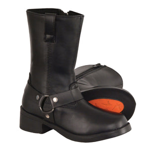 Kids Classic Harness Biker Boot