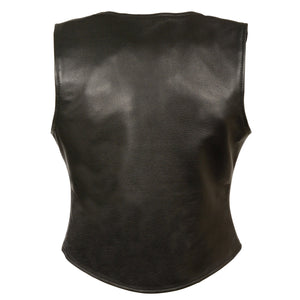 Ladies Snap Font Longer Body Vest