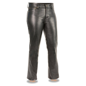 Women's Classic 5 Pocket Leather Pants