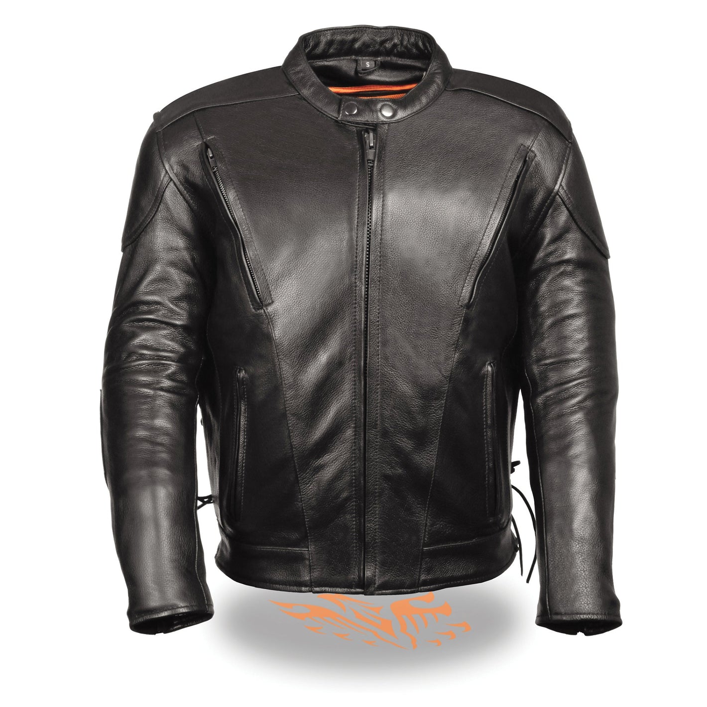 Men's Side Lace Vented Scooter Jacket