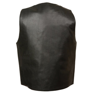Men's Plain Side Vest w/ Buffalo Snaps
