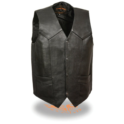 Men's Classic Snap Front Vest w/ Gun Pockets