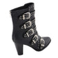 Ladies Buckle Up Boot w/ Studded Bling