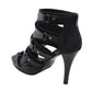 Women Ankle Strap Sandal w/ Stiletto Heel