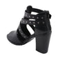 Women Studded Strap Sandal w/ Platform Heel