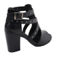 Women Studded Strap Sandal w/ Platform Heel