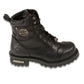 Men's 7" Waterproof Leather Boot w/ Lace to Toe Design
