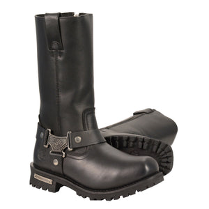WIDE - Men's 11 Inch Waterproof Harness Square Toe Boot