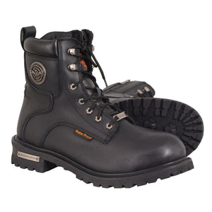 Men's Waterproof Logger Boot w/ Lace to Toe Design