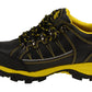 MBM9121ST-Men's Black & Yellow Water & Frost Proof Leather Shoe w/ Composite Toe