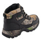 Men's Waterproof Black Hiking Boot w/ Mossy Oak® Print