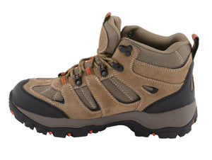 Men's Waterproof Brown Hiking Boot