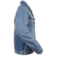Men's Classic Denim Jean Pocket Jacket w/ Gun Pockets