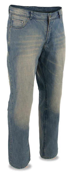 Men's Armored Denim Jeans Reinforced w/ Aramid® by DuPont™ Fibers