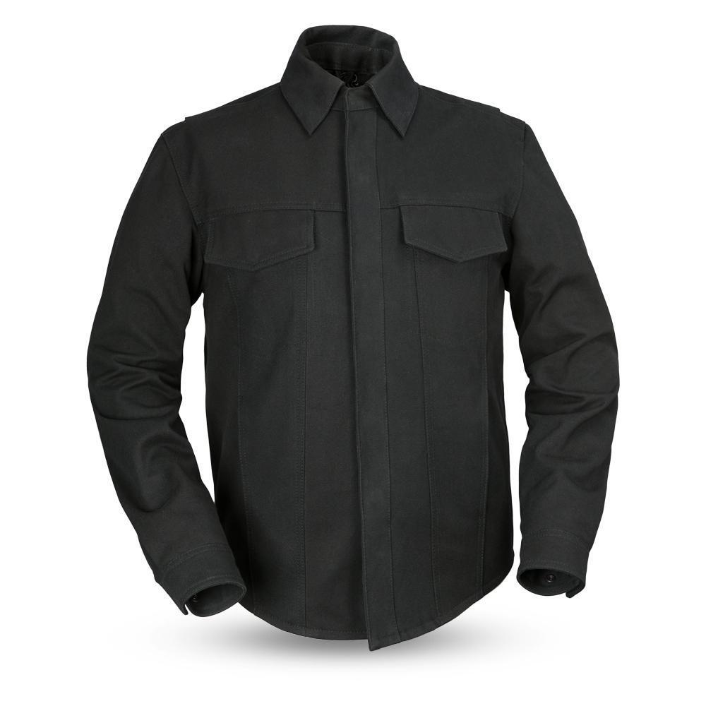 Mercer - Motorcycle Canvas Shirt - HighwayLeather