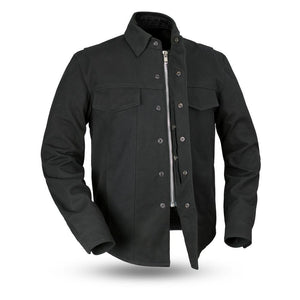 Mercer - Motorcycle Canvas Shirt - HighwayLeather