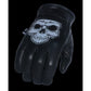 Men's Premium Leather Short Wrist Gel Palm Driving Glove