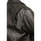 Women's Classic M/C Jacket w/ Rivet Detailing