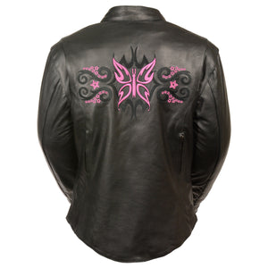 Women's Jacket w/ Butterfly & Star Detailing