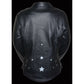 Women's Reflective Star Jacket w/ Rivet Detailing