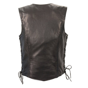 Ladies Lightweight Side Lace Four Snap Vest