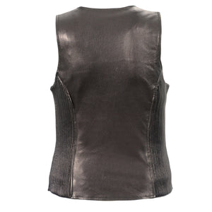 Ladies Lightweight Zipper Front Side Stretch Vest