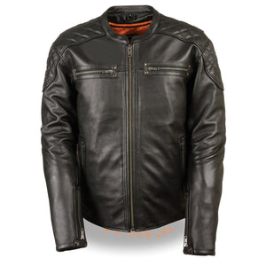 Men's Full Side Lace Vented Scooter Jacket