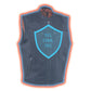 Men's Zipper Front Leather Vest w/ Cool Tec® Leather
