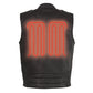 Men's Zipper Front Vest w/ Heated Technology