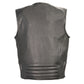 Men's Zipper Front Vest w/ Side Stretch Flex