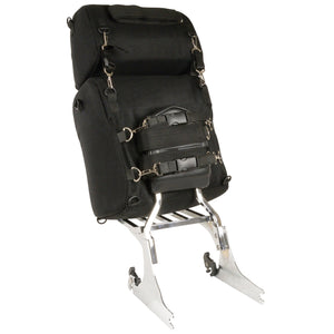 Large Textile Combo Two Piece Sissy Bar Bag (14X16X10)