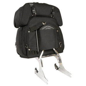 Textile Combo Two Piece Sissy Bar Bag (16X17X11X23)