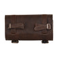 Two Buckle Antique Brown PVC Tool Bag w/ Quick Release (10X4.5X3.25)