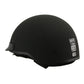 MPH DOT Helmet w/ Drop Sun Visor Carbon Fiber Look Matte Black