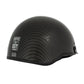 MPH DOT Helmet w/ Drop Sun Visor Carbon Fiber Look Shiny Black