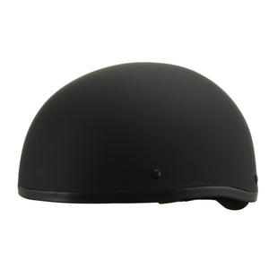 MPH Americas Smallest DOT Helmet Matte Black