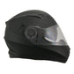 Milwaukee Performance DOT Approved Modular Full Face Racing Helmet w/ Sun Visor