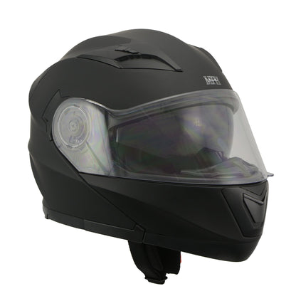 Milwaukee Performance DOT Approved Modular Full Face Racing Helmet w/ Sun Visor