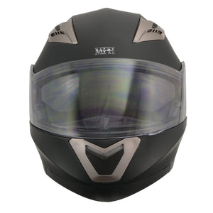 Milwaukee Performance Modular Full Face DOT Approved Racing Helmet w/ Sun Visor