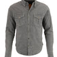 Men's Armored Denim Biker Shirt w/ Aramid® by DuPont™ Fibers