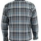 Men's Armored Flannel Biker Jacket w/ Aramid® by DuPont™ Fibers