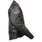 Men's Assault Style Leather/Textile Racer Jacket