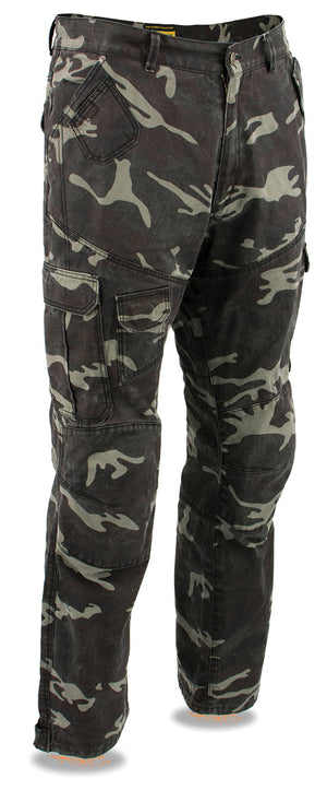 Men's Armored Camo Cargo Jeans Reinforced w/ Aramid® by DuPont™ Fibers