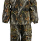 Men's Mossy Oak® Camouflage Rain Suit Water Proof w/ Reflective Piping