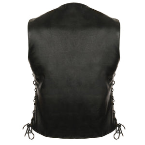 Ladies 6 Pocket Side Lace Vest