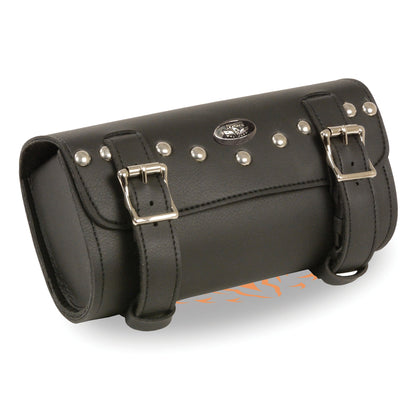 Double Buckle Studded PVC Tool Bag w/ Quick Release(10X4.5X3.25)