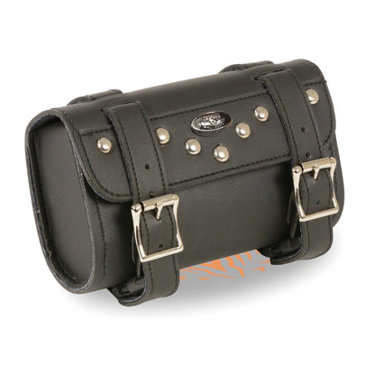 Small Two Buckle Studded PVC Tool Bag w/ Quick Release (8X4X3)