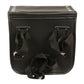 Small PVC Studded Sissy Bar Bag(9X9X4.5)