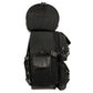 Large Textile Two Piece Sissy Bar Bag w/ Briefcase Pockets  (15X21X8)